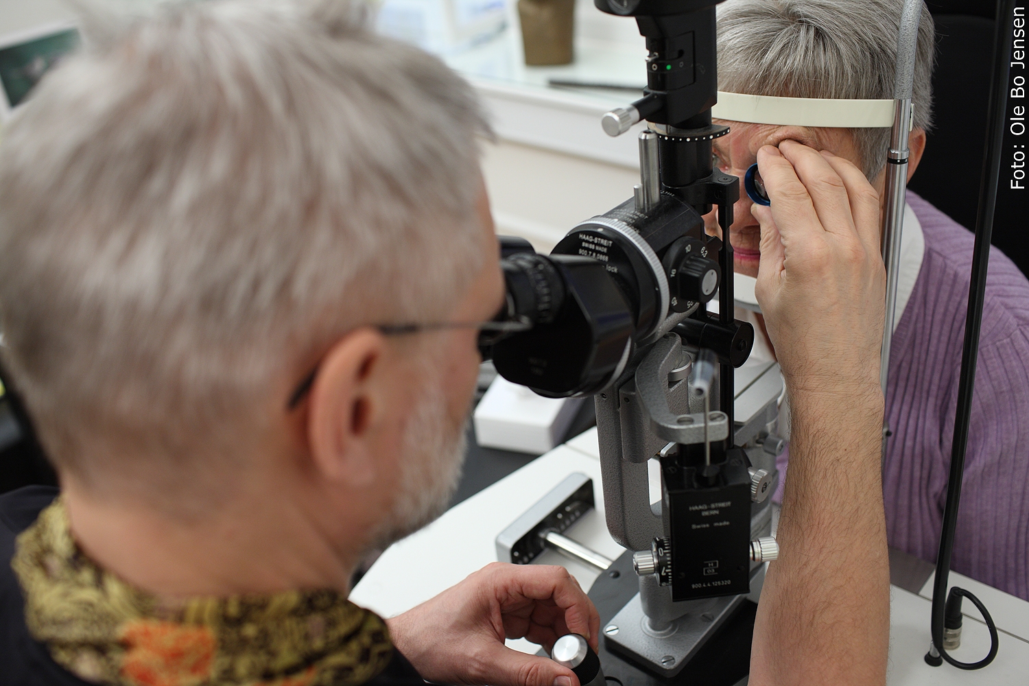 spaltelampe hjaelpelinse